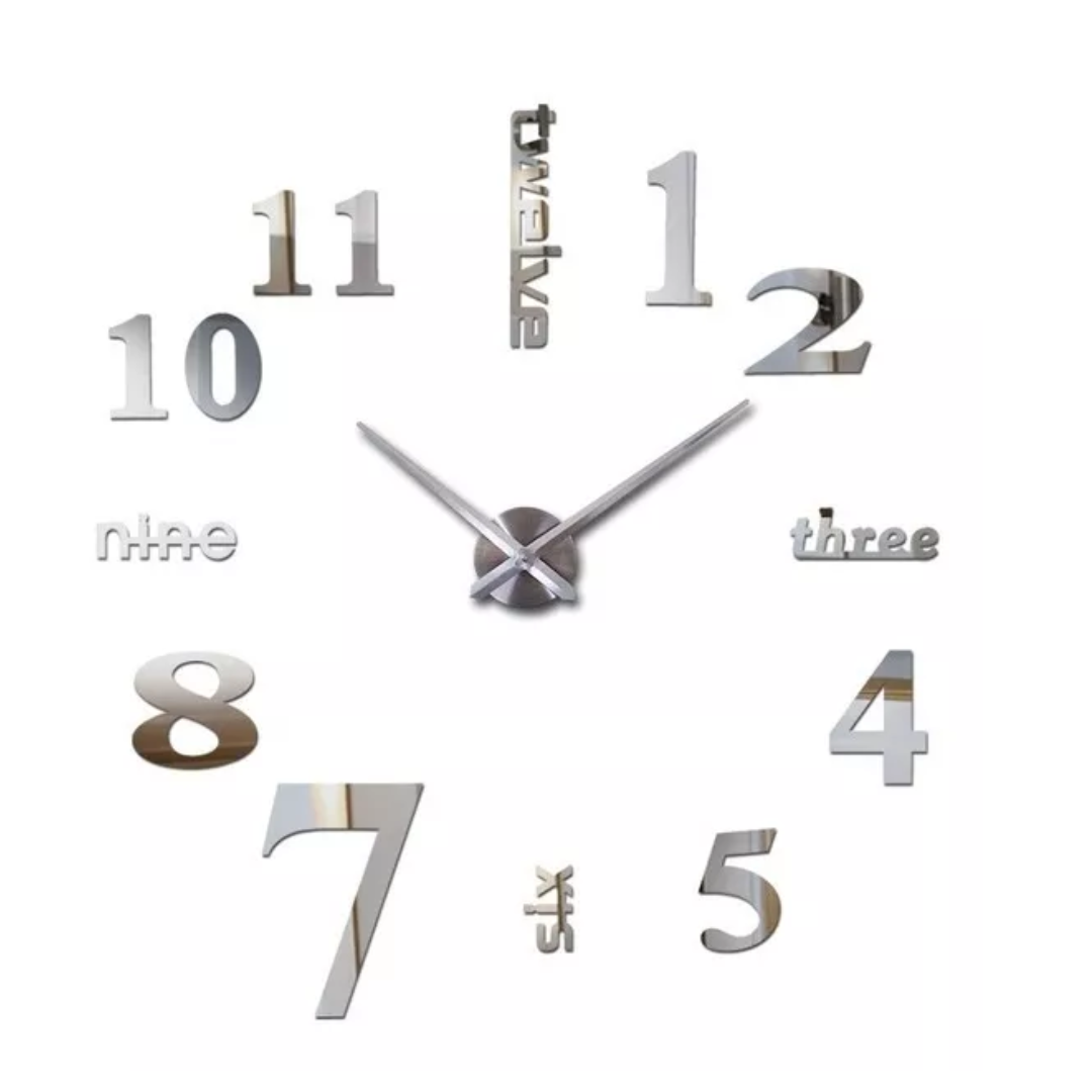 Miniatura 2 de Reloj Pared Mensaje Personalizado